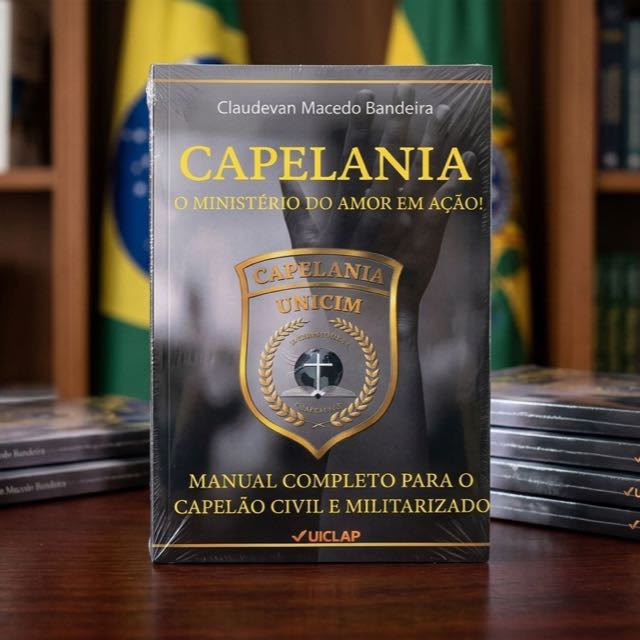 Capa do livro Capelania — Manual completo para o capelão civil e militarizado