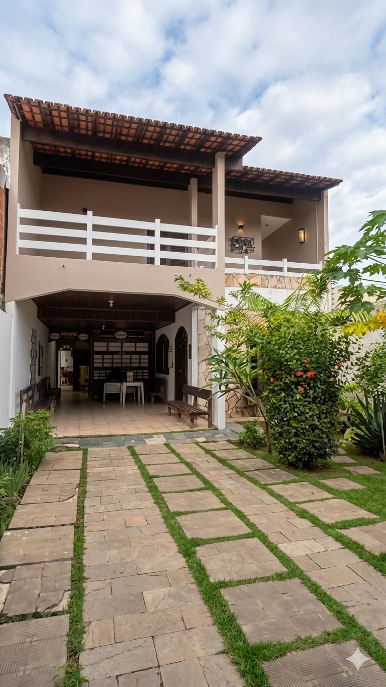 Fachada do prédio da Casa de Apoio Shekinah Resgate em Imperatriz