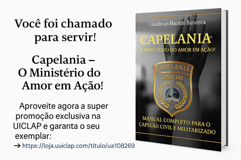 Livro Capelania em destaque na promoção da UICLAP