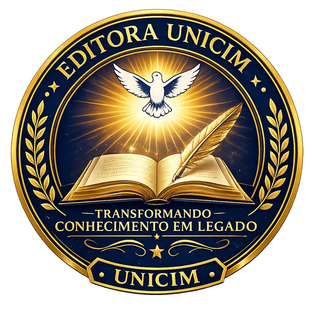 Selo oficial da Editora UNICIM — Transformando conhecimento em legado